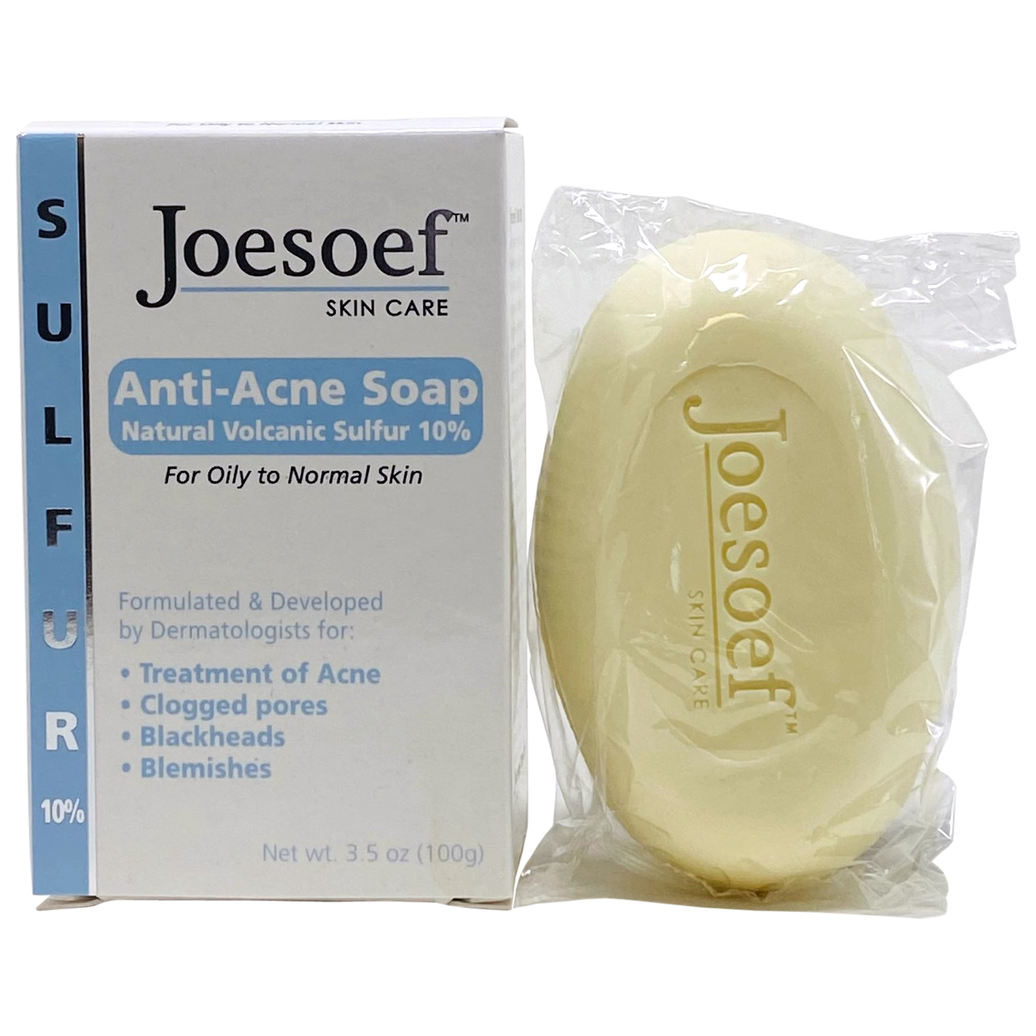 Joesoef Anti-Acne Soap And Packaging